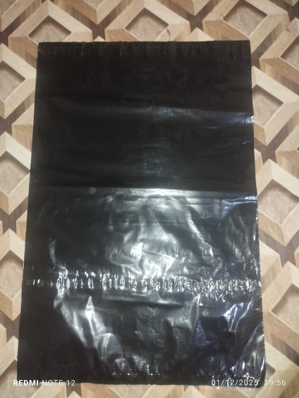 Plain Black + Transparent Flyer