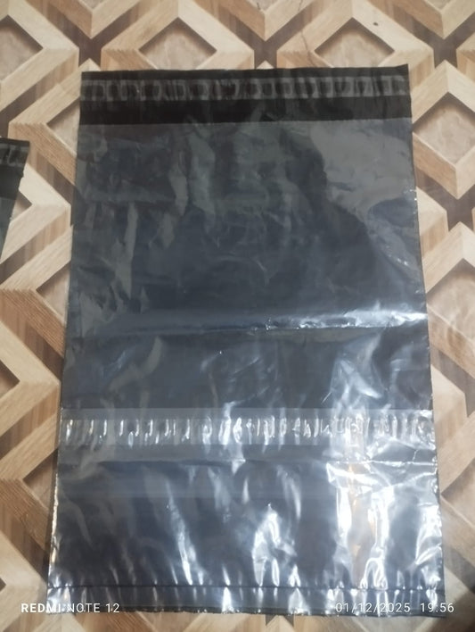 Plain Black + Transparent Flyer