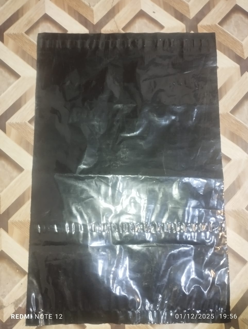 Plain Black + Transparent Flyer