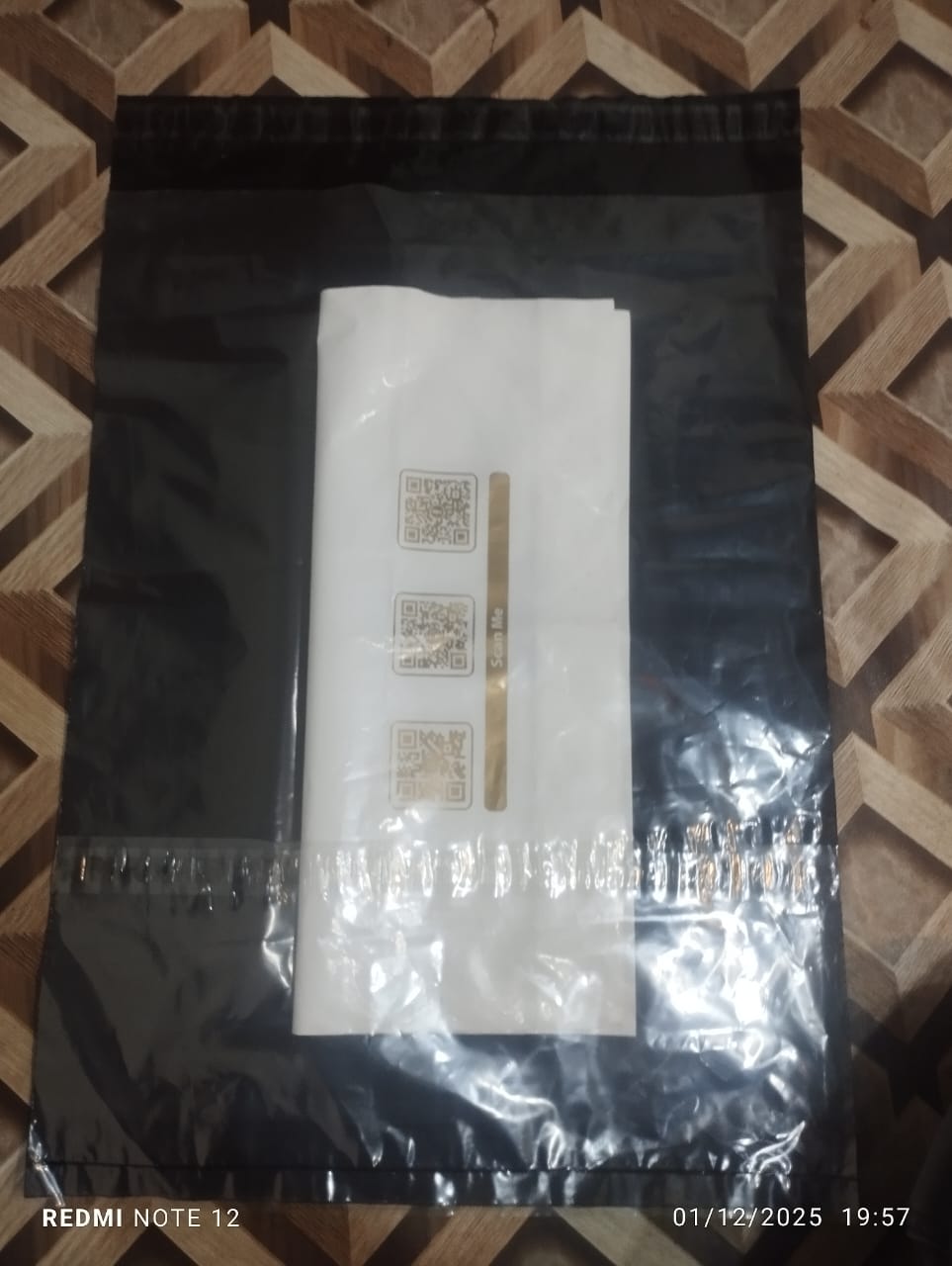 Plain Black + Transparent Flyer